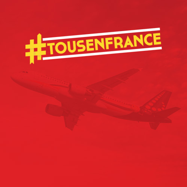 Brussels Airlines lanceert "TousenFrance" vluchten voor het EK