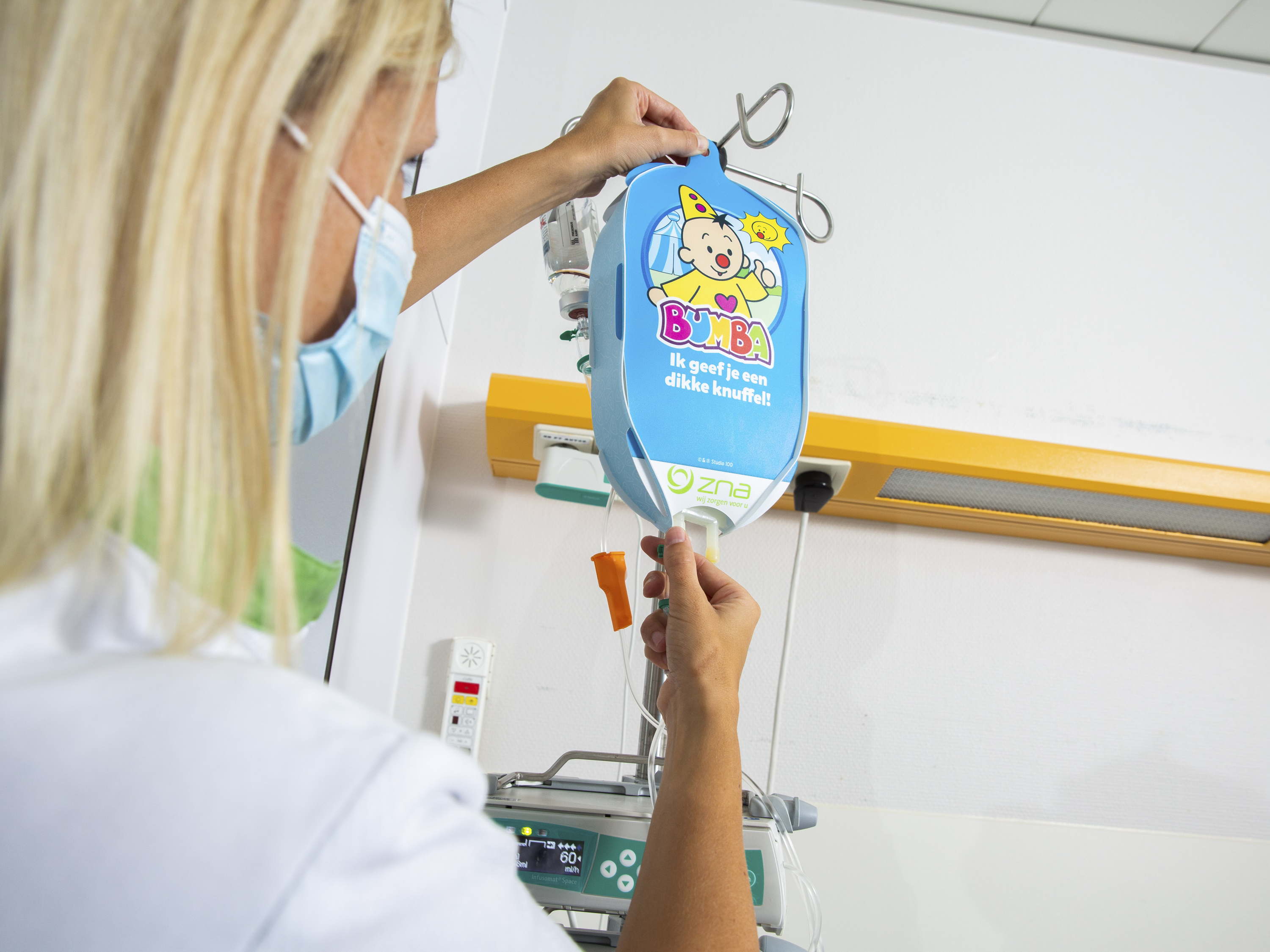 Superhelden maken toediening infuus kindvriendelijker