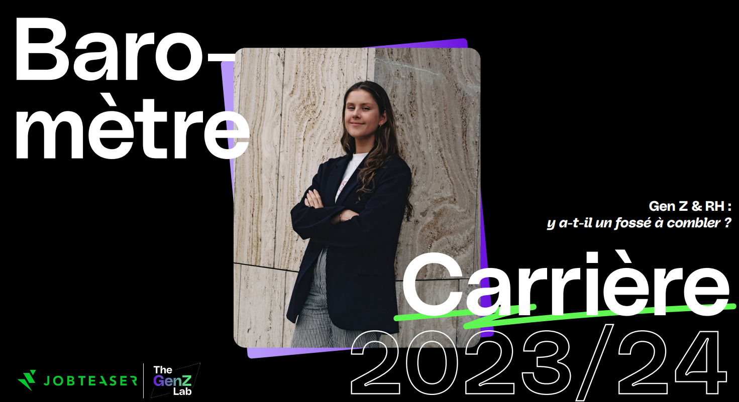 Baromètre carrière 2023/24 : près de la moitié des étudiants français considèrent la transition vers le monde professionnel comme un défi majeur.