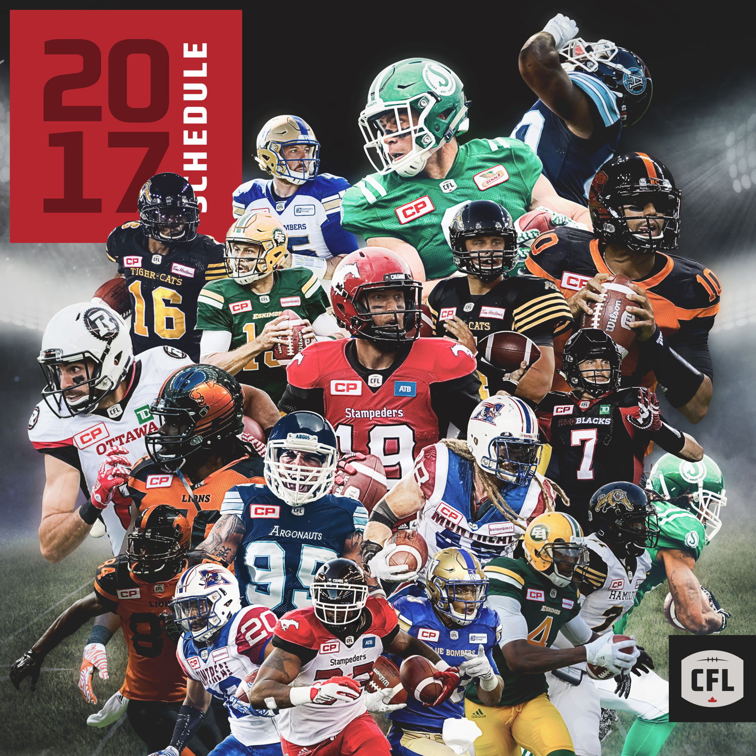 2017 CFL Season Schedule Launch.
