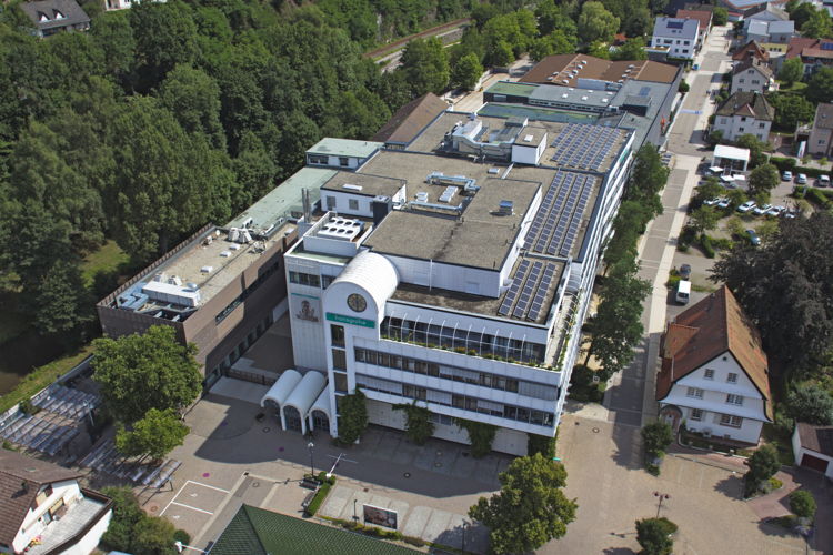 Hansgrohe hoofdhuis Schiltach, Duitsland