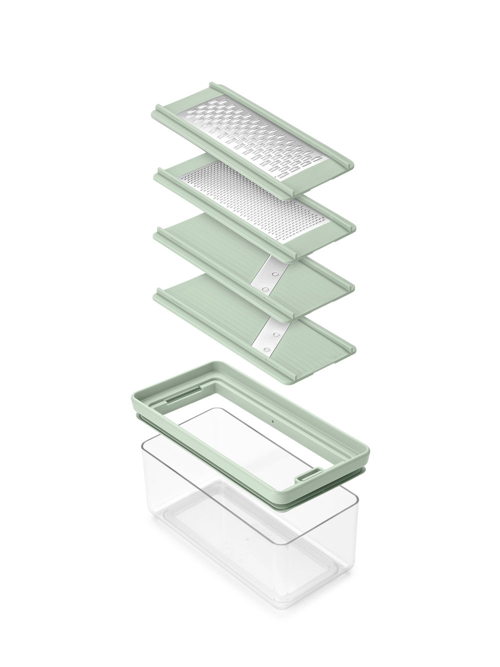 Tasty+ Slicer and Grater Set - Jade Green - 8710755145469 Brabantia_6_NR-41070