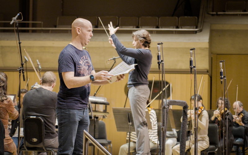 Pulcinella Rehearsals (Photo by Allan Cabral/Courtesy of the TSO)