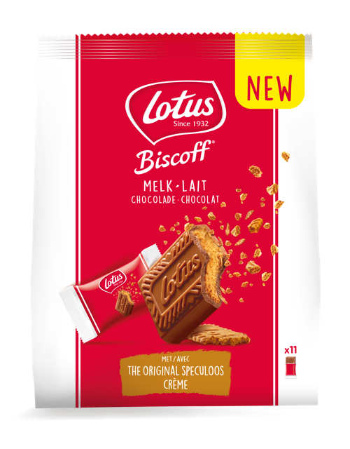 Lotus Biscoff Selection-gamma melkchocolade met speculooscrème