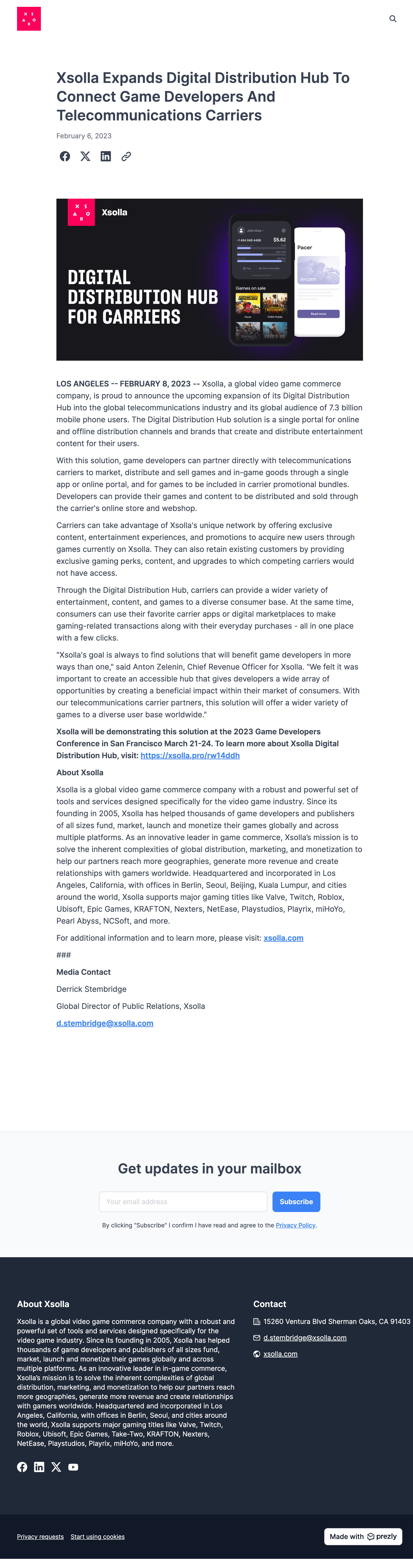 Connecting Game Developers And Telecommunications Carriers