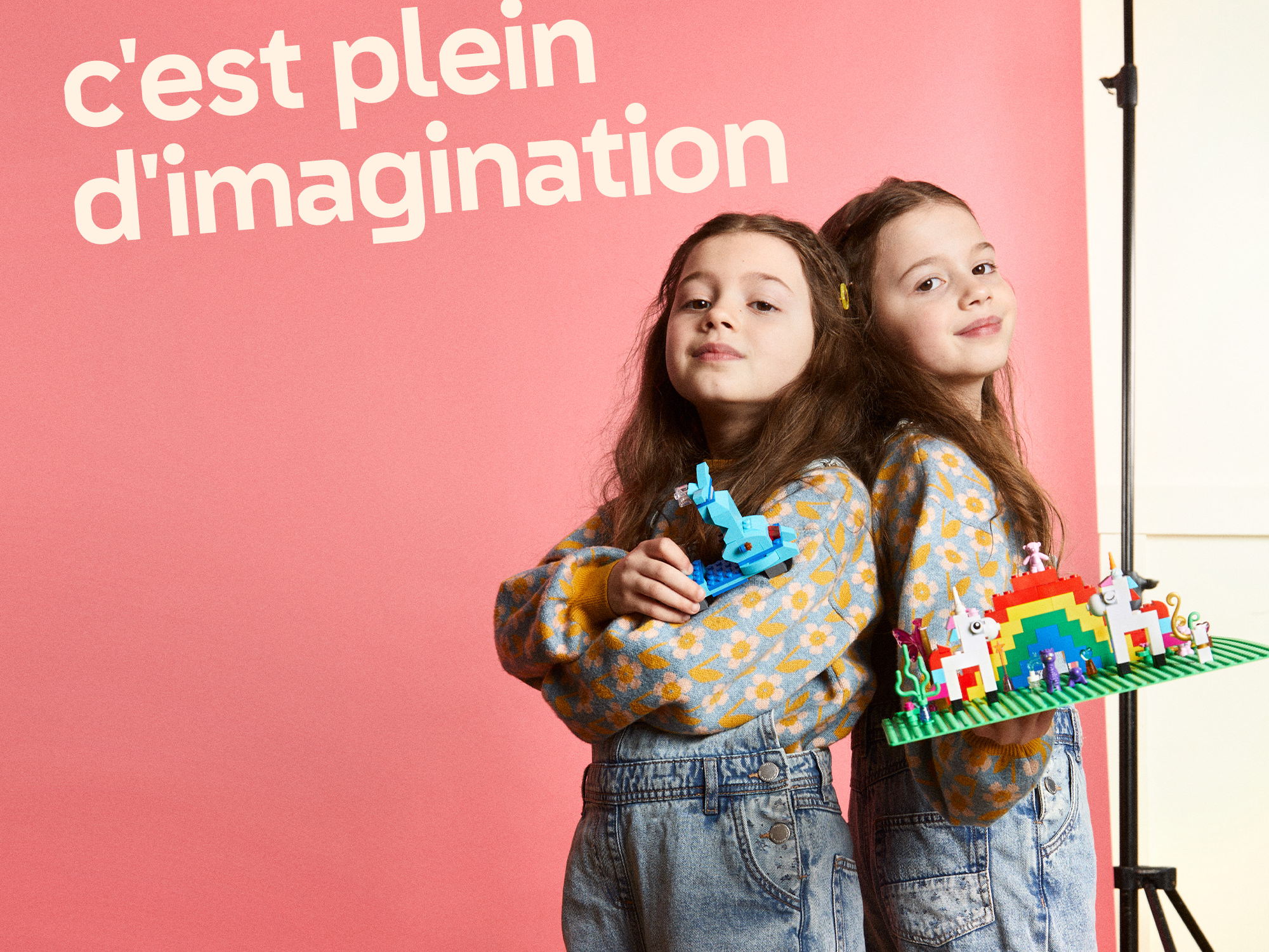 Communiqué de presse : Enquête du groupe LEGO® :
7 enfants belges sur 10 ressentent de la pression pour être parfaits. 