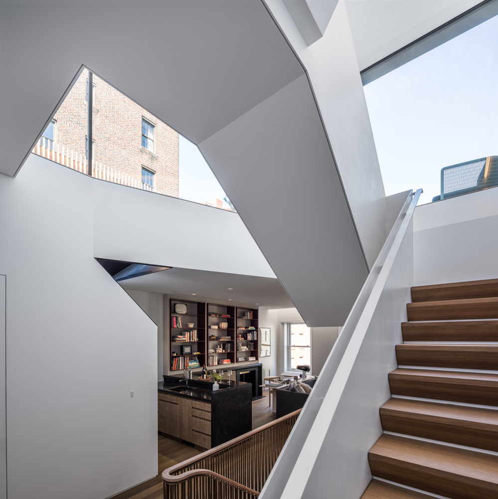 View of fifth floor. Photo by Alan Tansey.