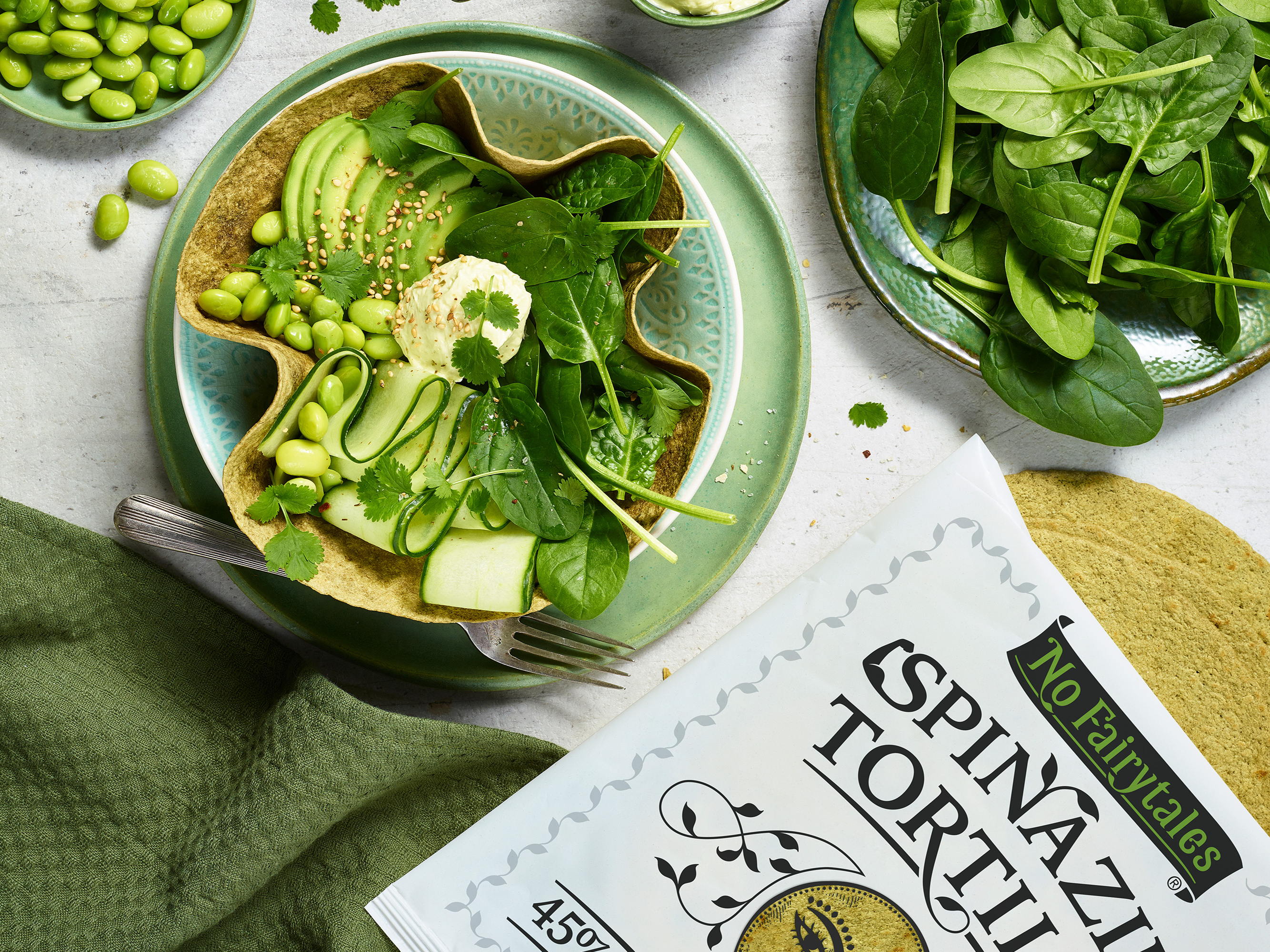 No Fairytales ijzersterk bezig: lancering nieuwe spinazie tortilla