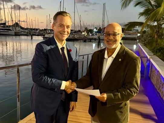 US Ambassador Presents Credentials to OECS Director General