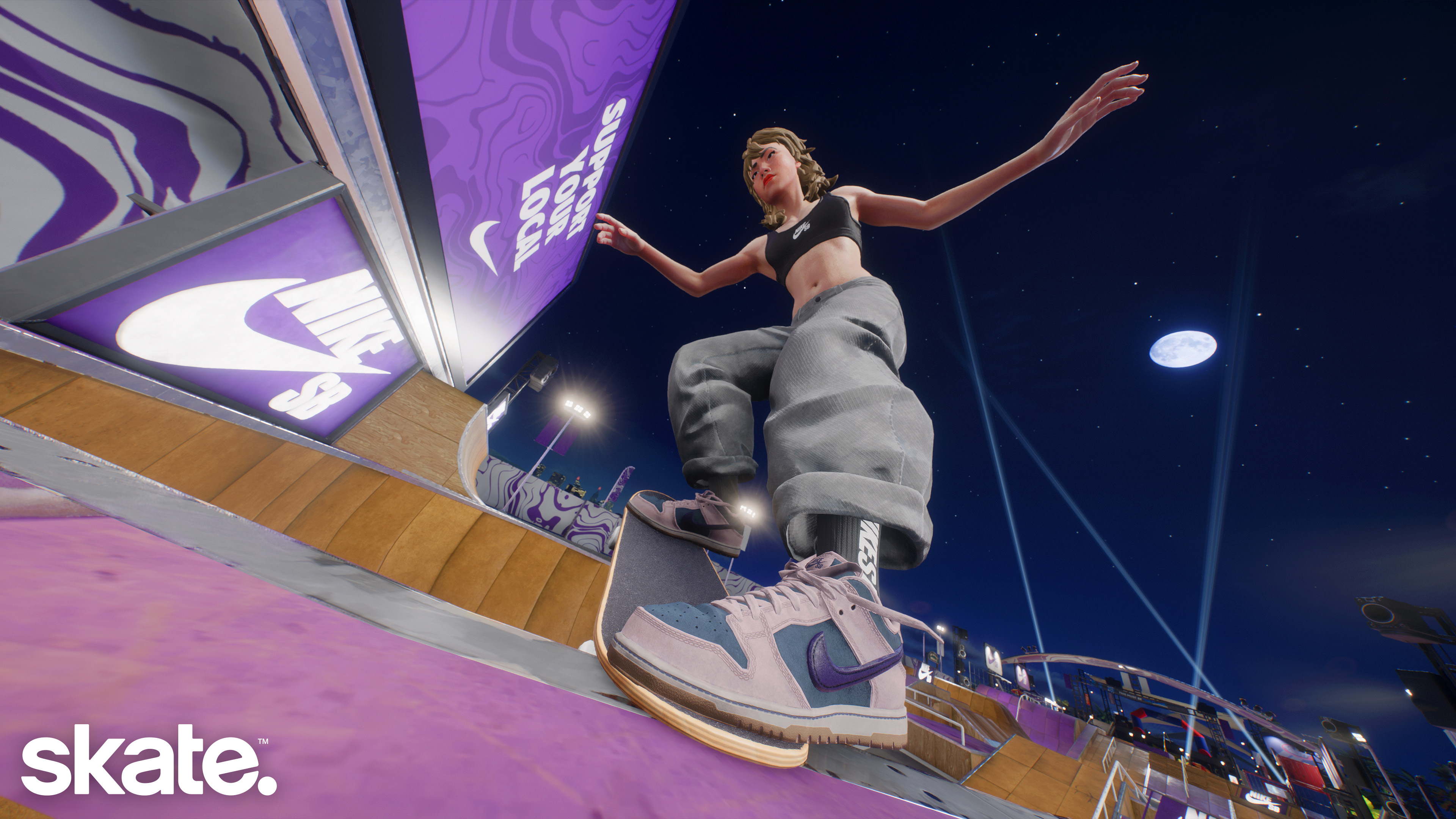 Les vêtements et la culture urbaine emblématiques de Nike SB arrivent dans skate.  