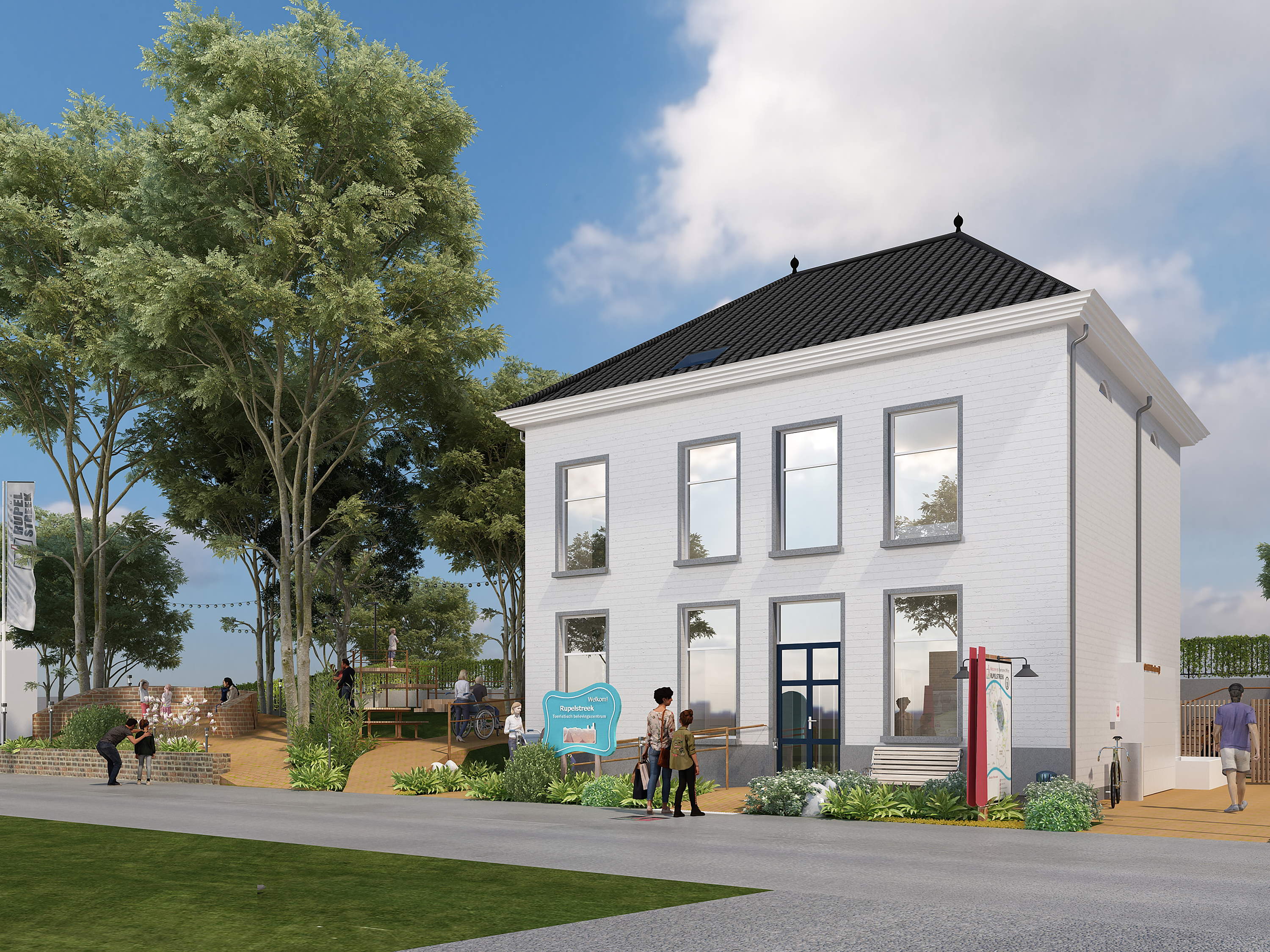 Nieuw belevingscentrum voor Rupelstreek, ontworpen door internationale studenten