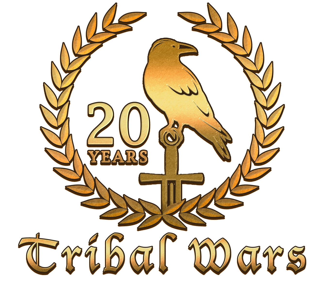 Tribal Wars 20th Anniversary Logo