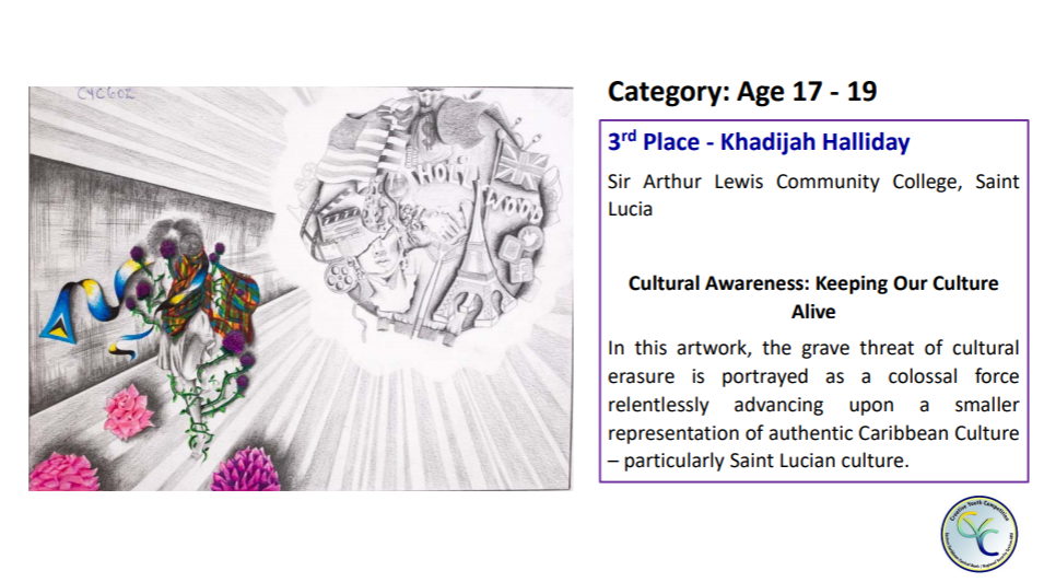 Khadijah Halliday - 3rd Place Winner - Age 17-19