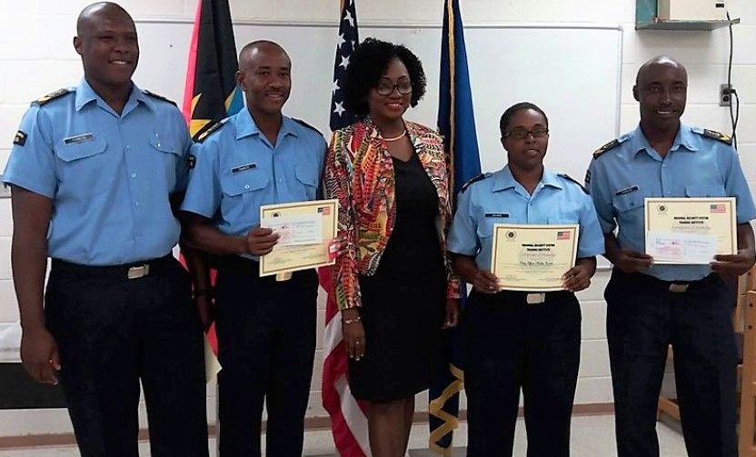 RSS Coast Guard Senior Leadership Course, 24th February 2017, Antigua