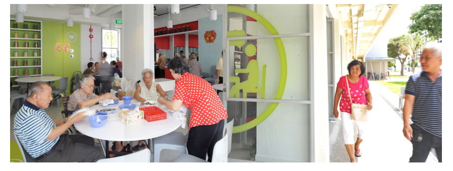 Above: Goodlife! Makan by Seah Chee Huang from DP Architects Pte Ltd | Below: Sparkletots Large Preschool at Punggol by Ho Tzu Yin & Matthew Yeo from LAUD Architects Pte Ltd