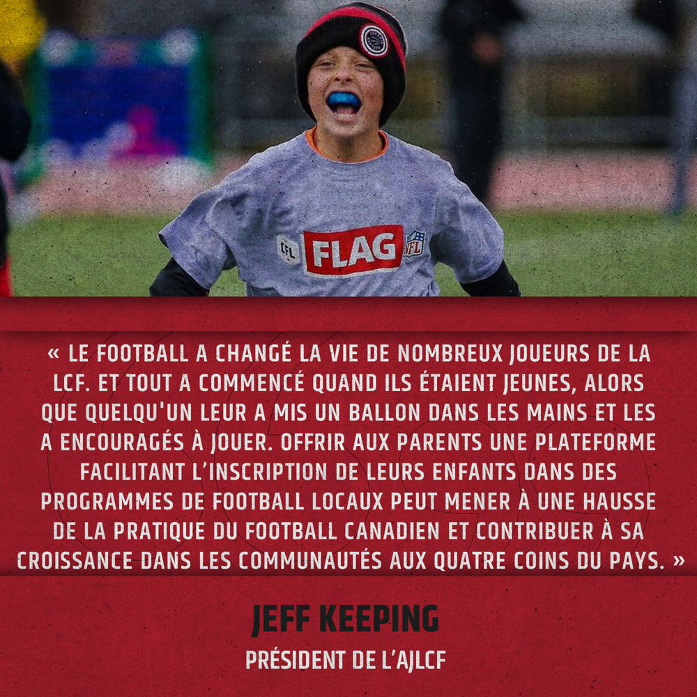 Citation de Jeff Keeping, président de l'AJLCF