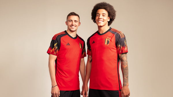 New home kit for Belgian Red Devils and Red Flames