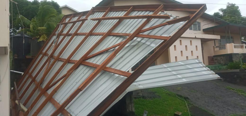 Captured Images from Hurricane Beryl. All Rights to the Owner.