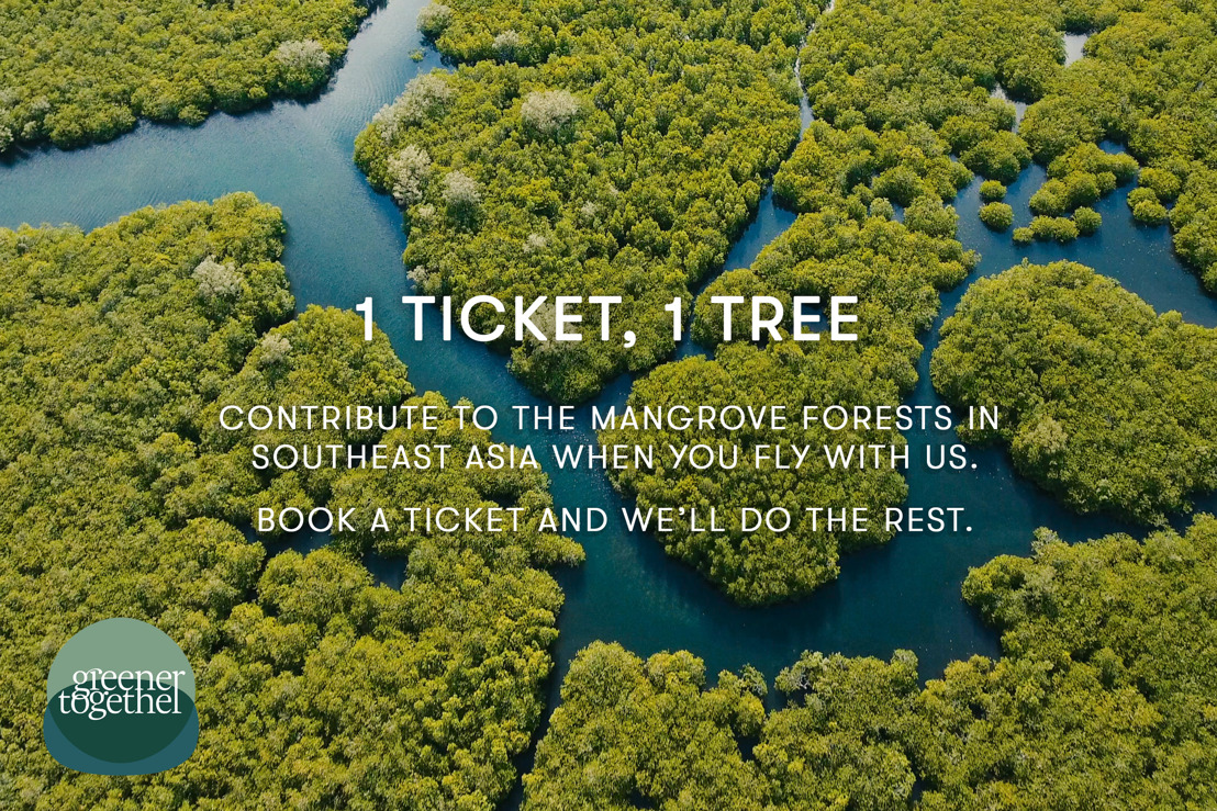 1 Ticket, 1 Tree: Cathay Pacific leads the way to go Greener Together by planting 20,000 mangrove trees in Southeast Asia