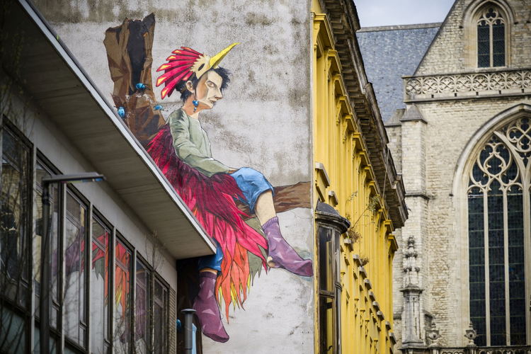 Antwerp Street Art City photo Victoriano Moreno