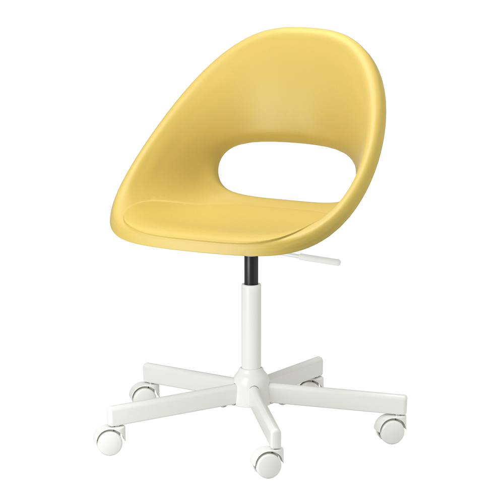 IKEA_ELDBERGET: MALSKÄR swivel chair_yellow_€44,99