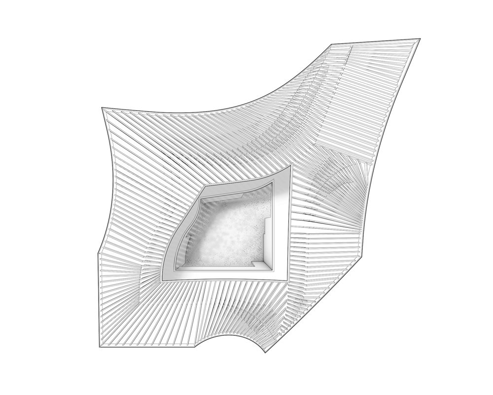 Retreat House Truss Plan Diagram