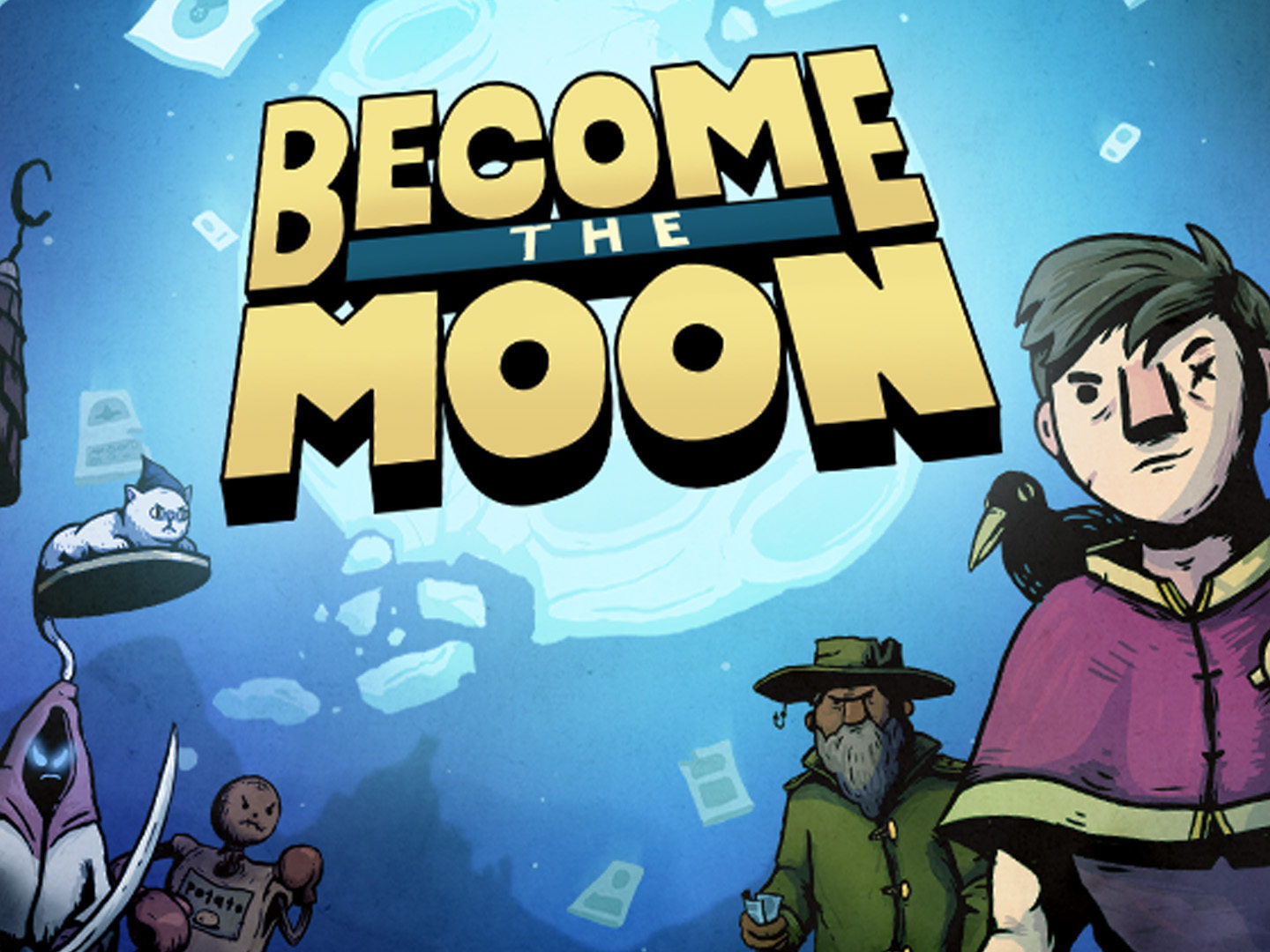 Out-of-this-world deckbuilder - Become the Moon in June Steam Next Fest with full release on June 19th! 