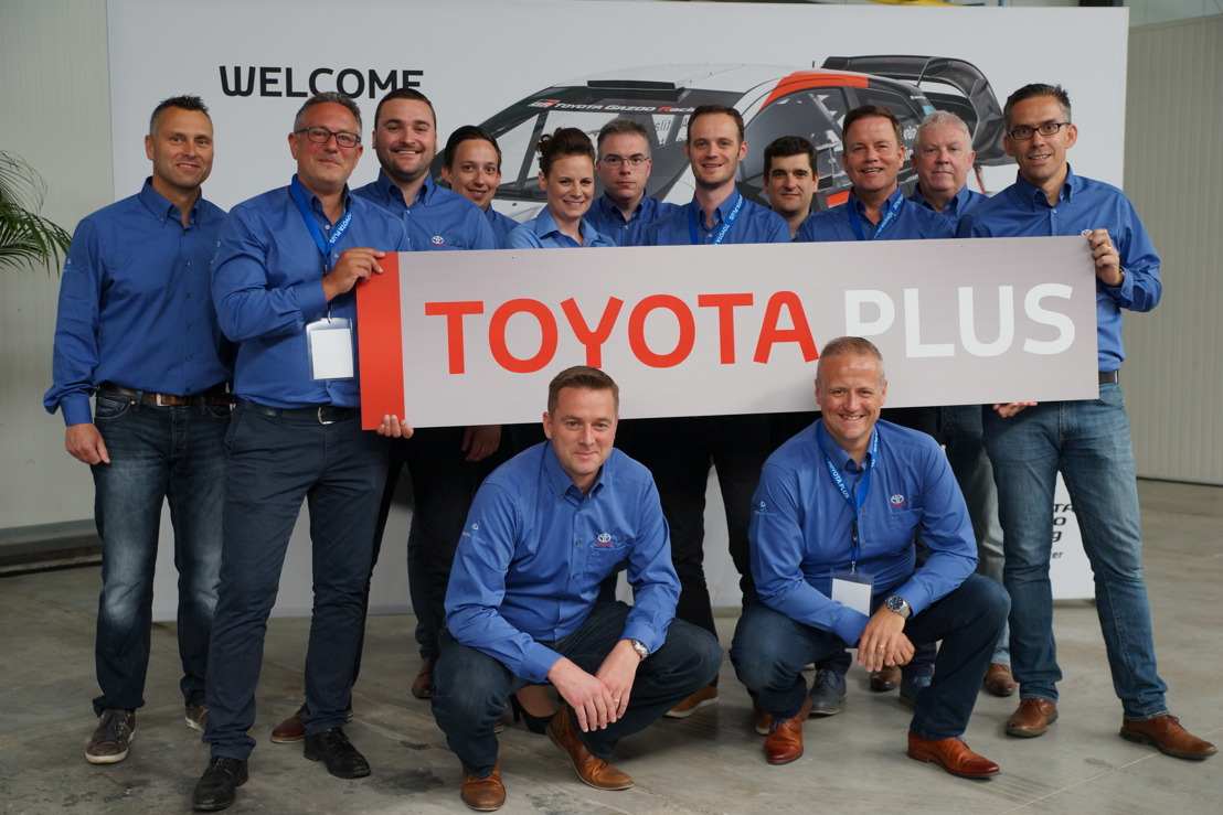 Toyota Plus, een nieuw Europees label voor tweedehandswagens van Toyota, wordt gelanceerd in België