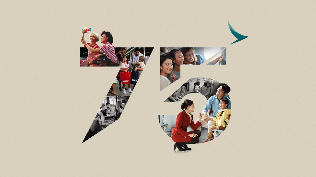 Cathay Pacific celebrates 75 years of bringing people together