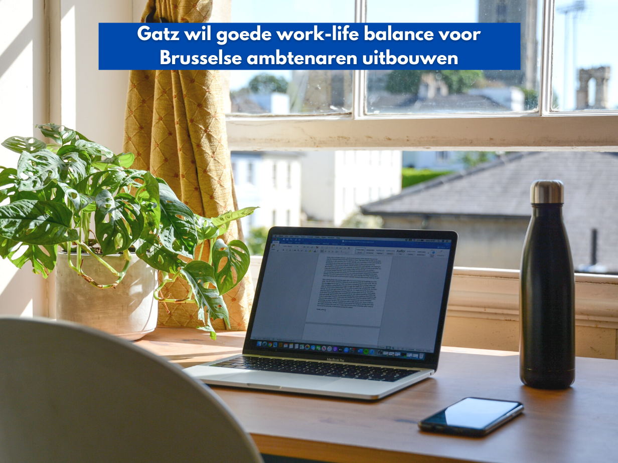 Gatz wil goede work-life balance voor Brusselse ambtenaren uitbouwen
