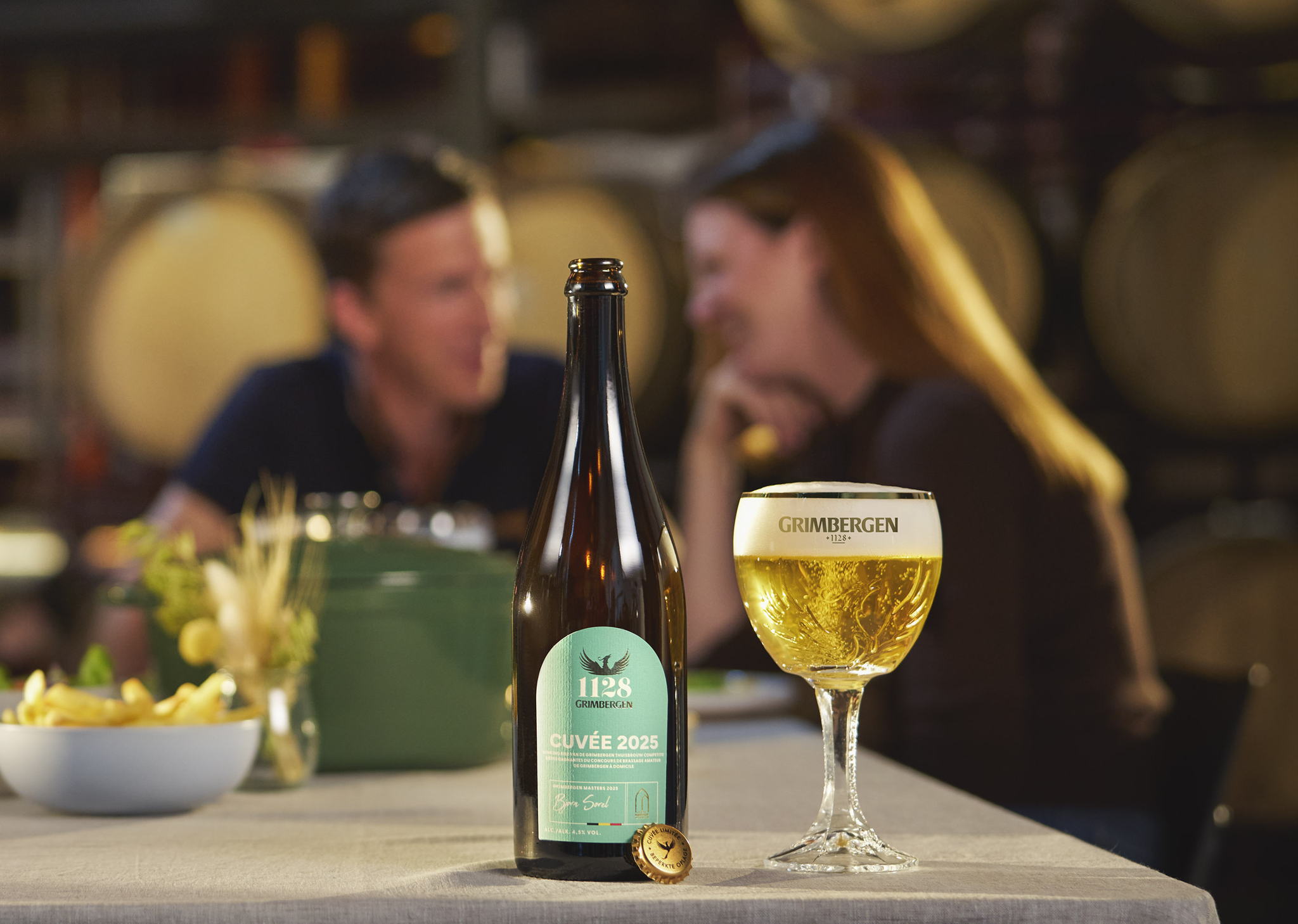Van thuisbrouwsel tot op het winkelschap: 
Grimbergen Cuvée 2025 nu verkrijgbaar