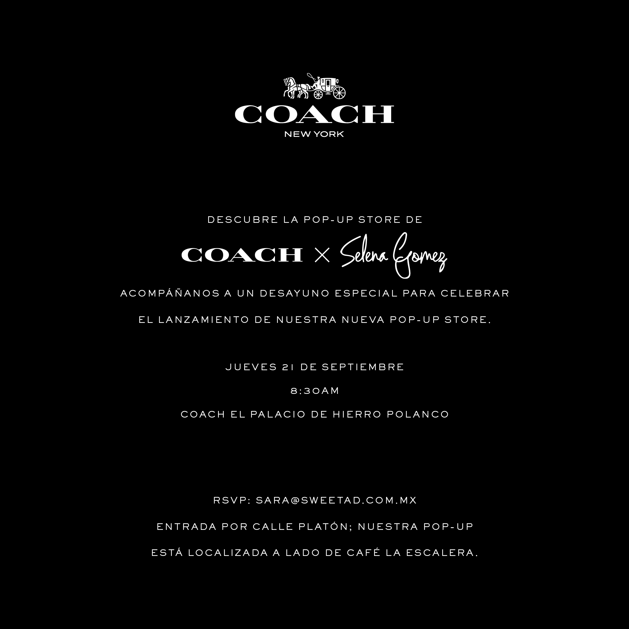 Coach mexico 2025 palacio de hierro