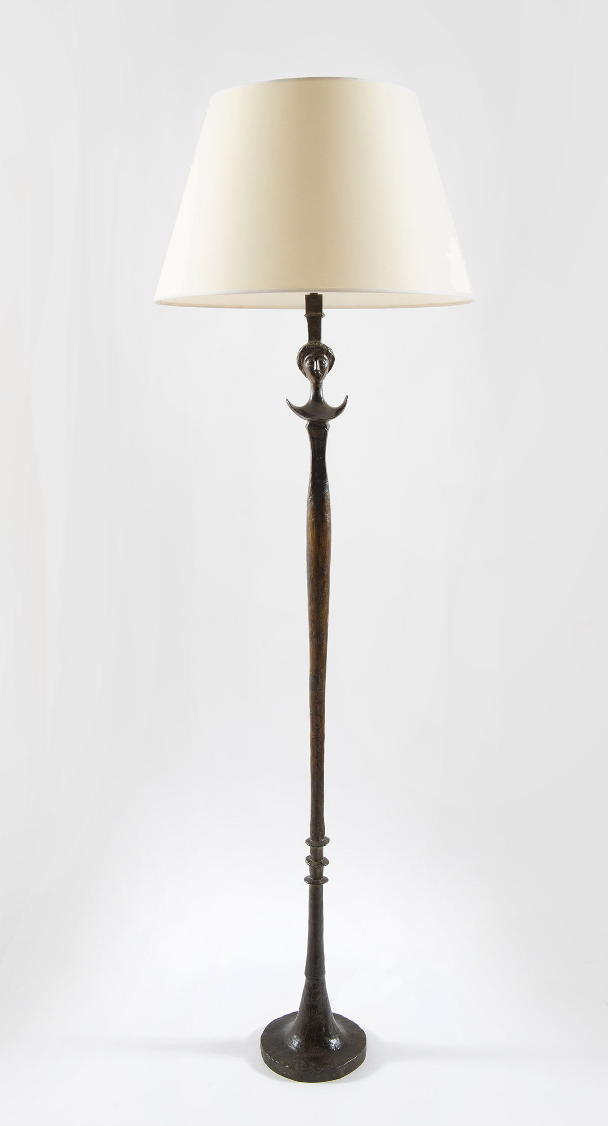 Lampadaire modèle Figure, circa 1933-1934 by Alberto Giacometti at Bailly Gallery, courtesy of Bailly Gallery