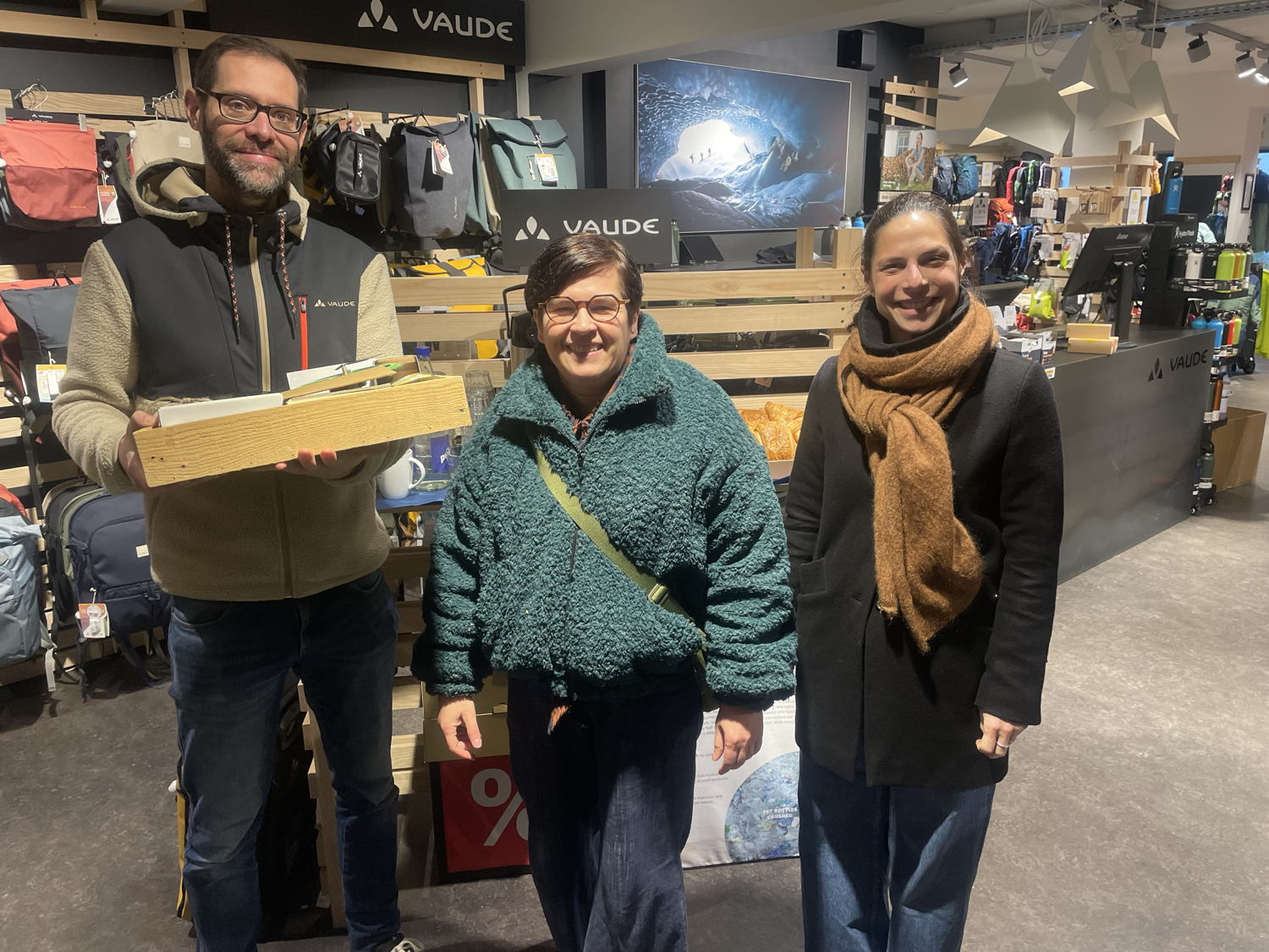 Roel, Vaude - Heleen, Luna Lotta en schepen Lalynn Wadera, stad Leuven 