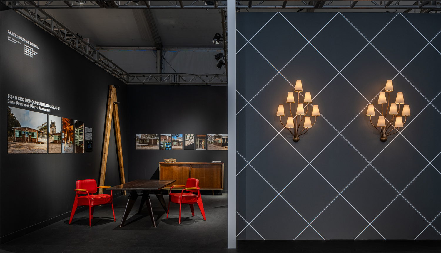 Galerie Patrick Seguin at Design Miami/ 2023. Image courtesy of Galerie Patrick Seguin & Wearecontents