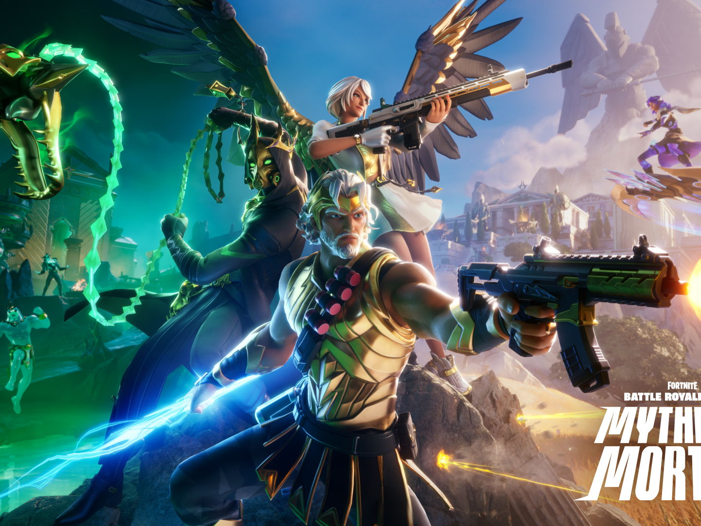 Défiez les Légendes Olympiennes dans Fortnite Battle Royale Chapitre 5 Saison 2 : Mythes et mortels