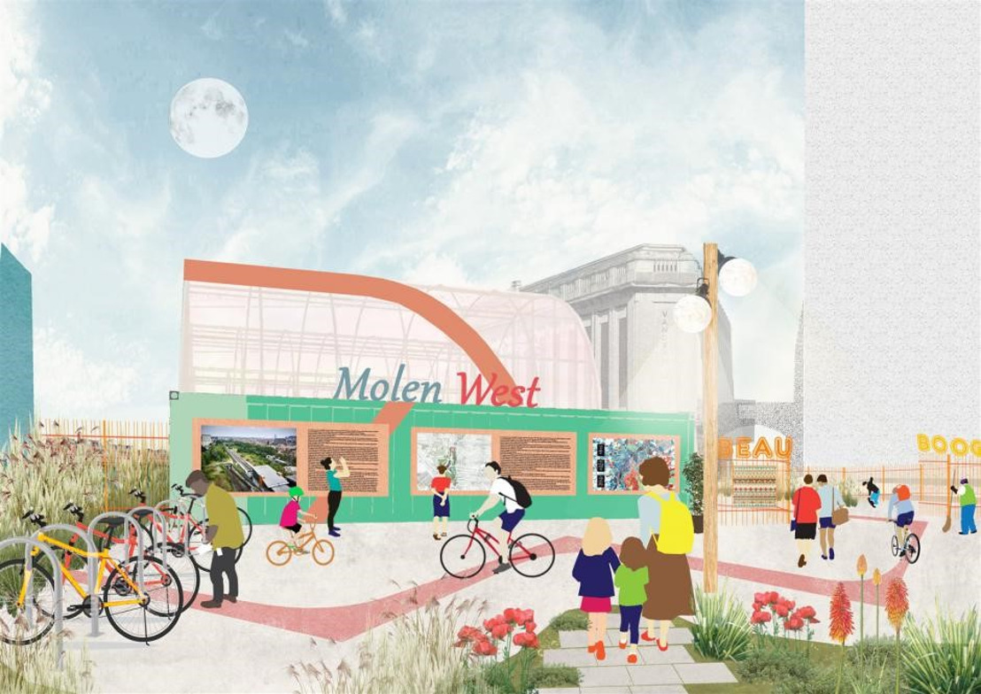 Molenbeek : un permis d'urbanisme pour l'occupation temporaire de la Gare de l’ouest