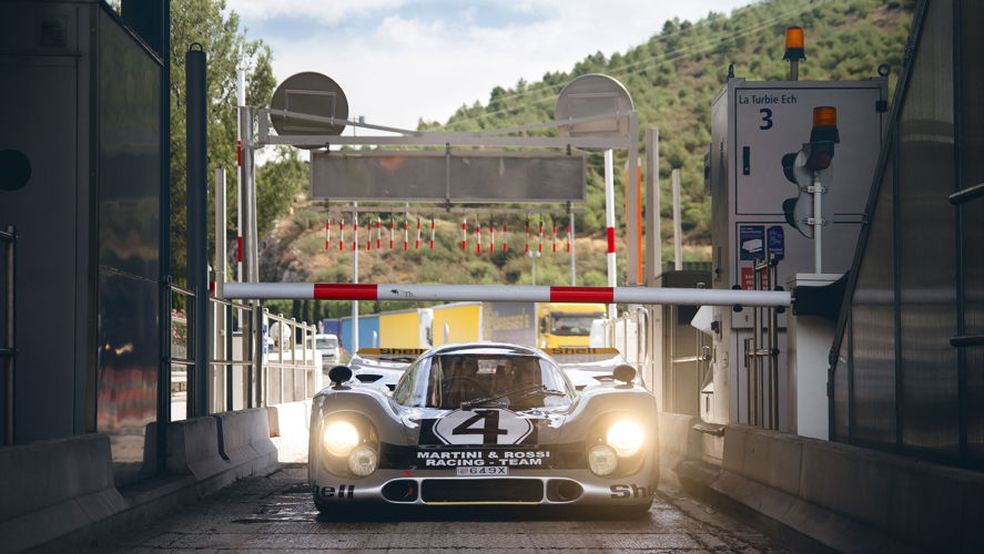 Legendario auto de carreras Porsche utilizado para uso diario - Recorriendo las calles de Mónaco en un Porsche 917