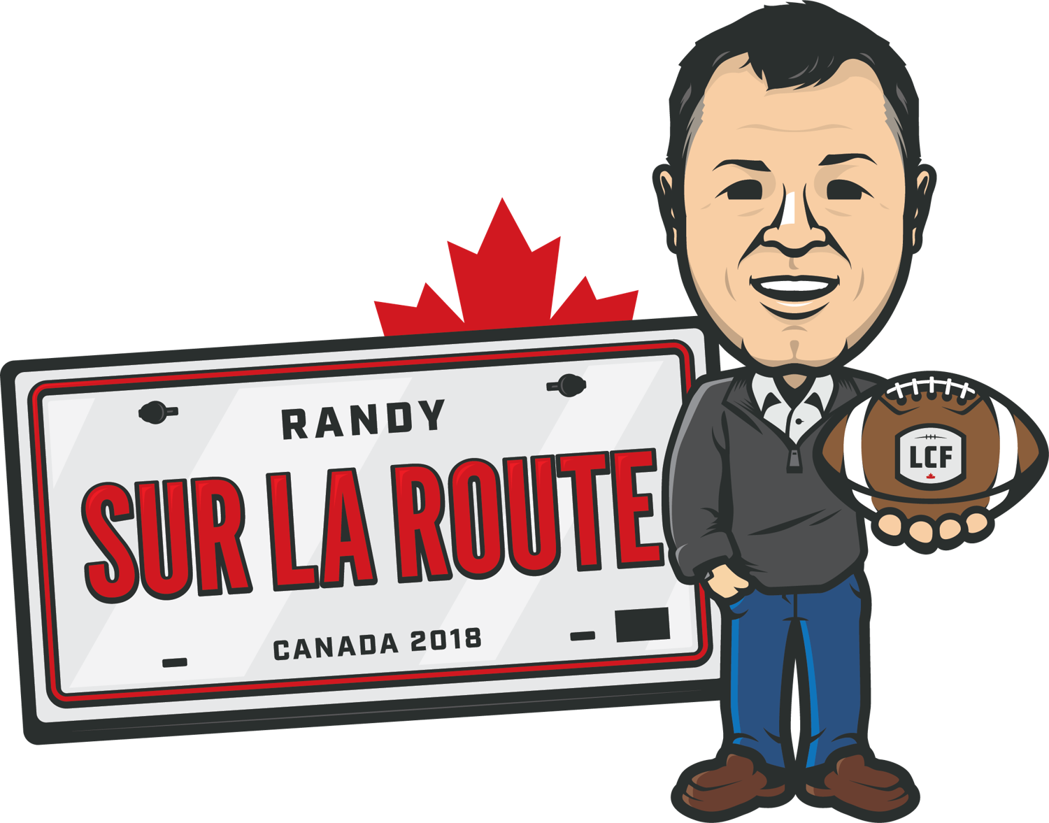 Logo de la tournée « Randy sur la route »