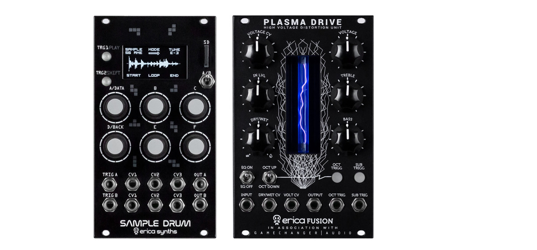 Erica Synths Announces Availability of Sample Drum and Plasma Drive