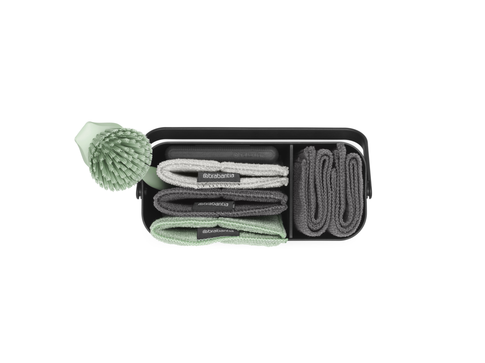 SinkSide Cleaning Set - Dark Grey - 8710755233340 Brabantia_6_NR-41291