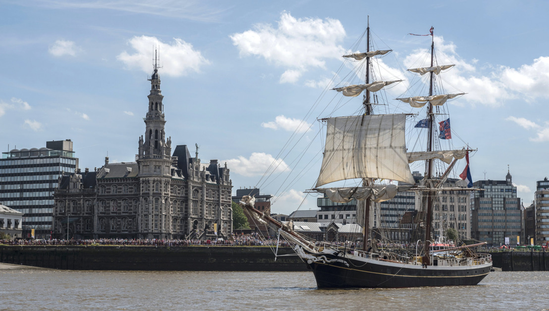 Antwerpen telt af naar The Tall Ships Races en stelt Antwerp Crew voor