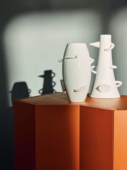 Dealbata vases by Alessandro Mendini for Zanotta