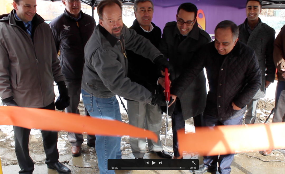 Ribbon Cutting and Groundbreaking Feb 8, 2017
