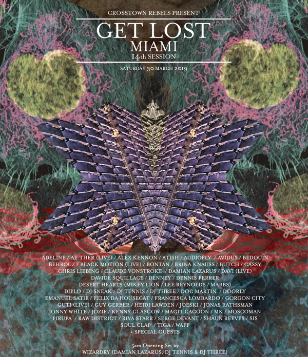 Get Lost Miami Reveals 60+ Act Lineup for Fourteenth Edition