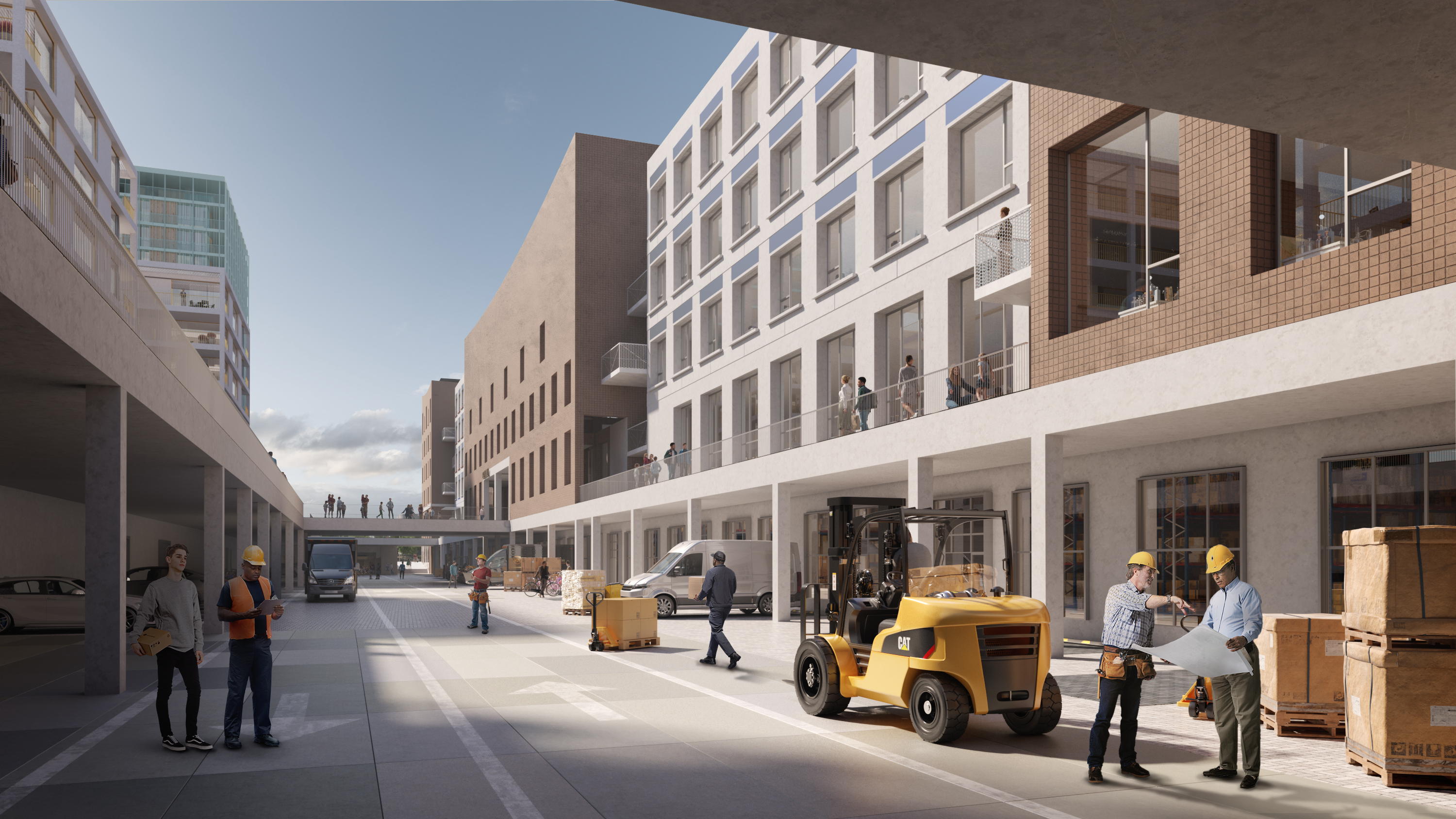 Persuitnodiging – Inhuldiging kmo-park CanalCity in Anderlecht