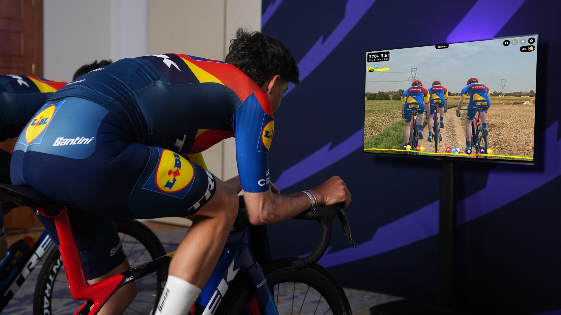 ROUVY Kickstarts Your New Year’s Fitness Goals with Lidl-Trek and Team Visma | Lease-a-Bike Virtual Training Camps