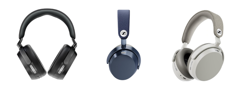 MOMENTUM 5 Wireless in black, denim, and white colorways ​
