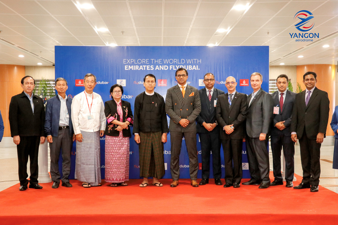 flydubai lands in Yangon