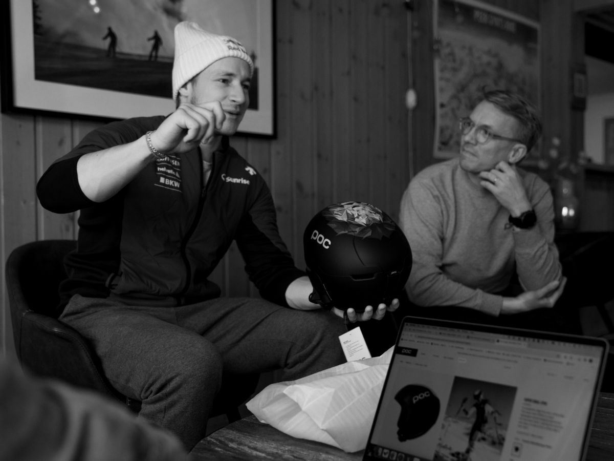 POC and Marco Odermatt unveil a new signature edition helmet